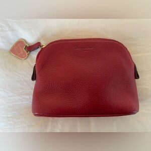 Dooney & Bourke Make up bag in red